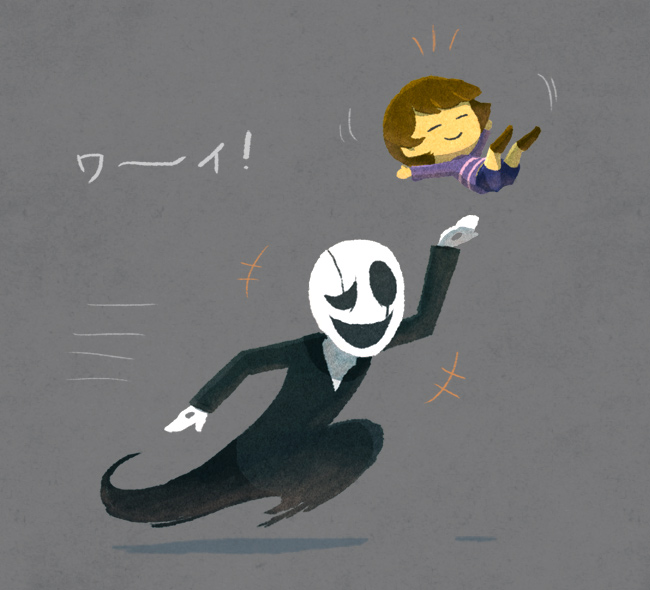 ガスフリ,gaster_frisk,가스프리,frisk and gaster