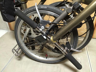 やっとBrompton純正ブレーキレバーを旧型から新型に換えたよ！の