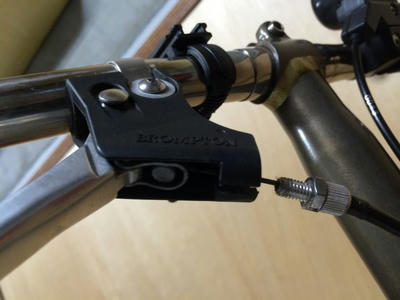 【ブロンプトン】純正ブレーキレバー左右 BROMPTON 純正ブレーキレバー左右セット - 東京都世田谷区の