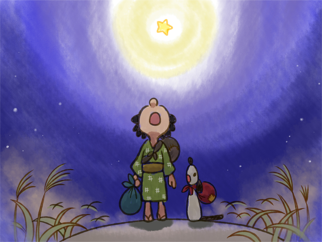 民話風イラスト