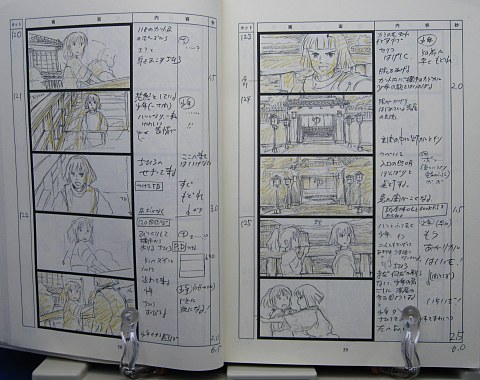 絵コンテ 千と千尋の神隠し｜三鷹の森ジブリ美術館オンライン