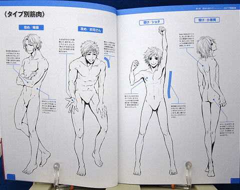 魅せる！男の筋肉を描く中身01