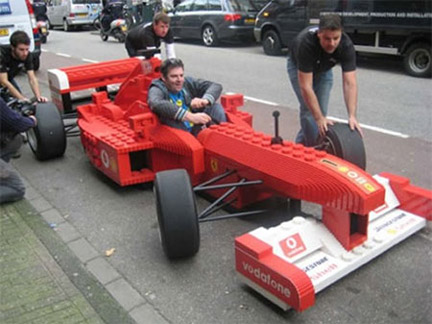 レゴのフェラーリF1