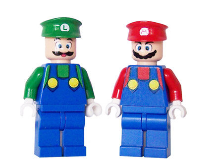 マリオブラザーズのミニフィグ Legomemo