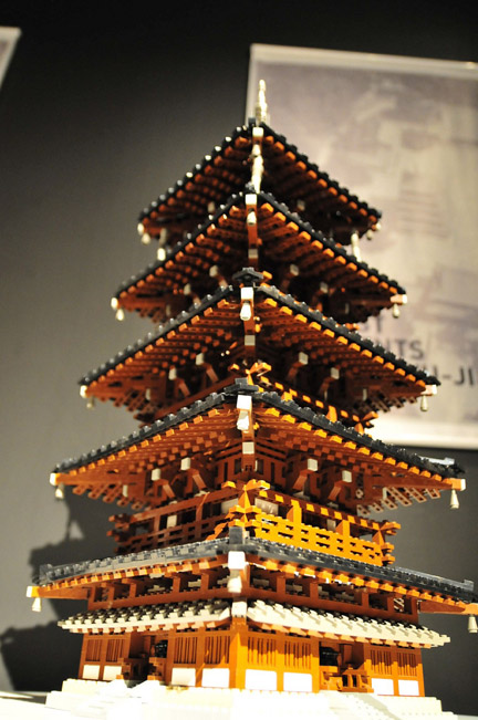 LEGOで法隆寺の五重塔