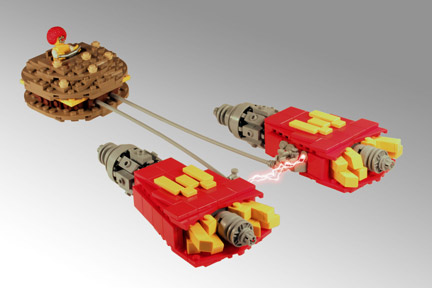 LEGOでマック風ポッド・レーサー