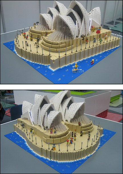 LEGOでシドニー・オペラハウス