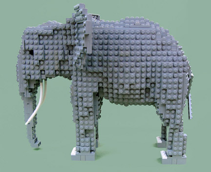 LEGO象さん
