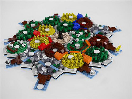 LEGO製「カタンの開拓者たち」