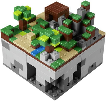 LEGOブロック版「Minecraft」
