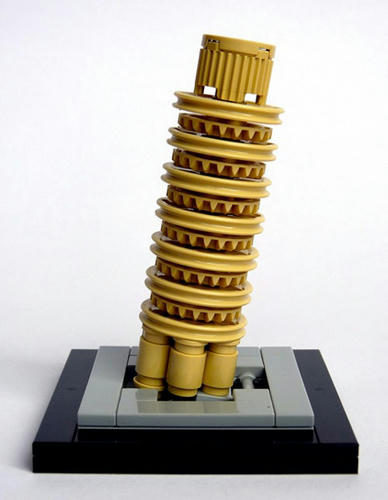 LEGOピサの斜塔
