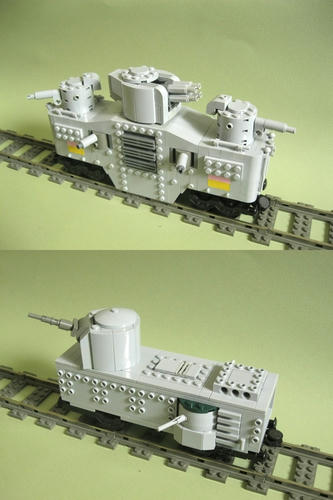 LEGO装甲列車