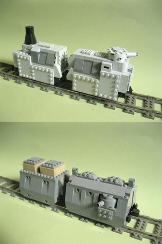 LEGO装甲列車