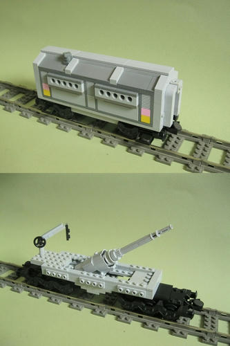 LEGO装甲列車