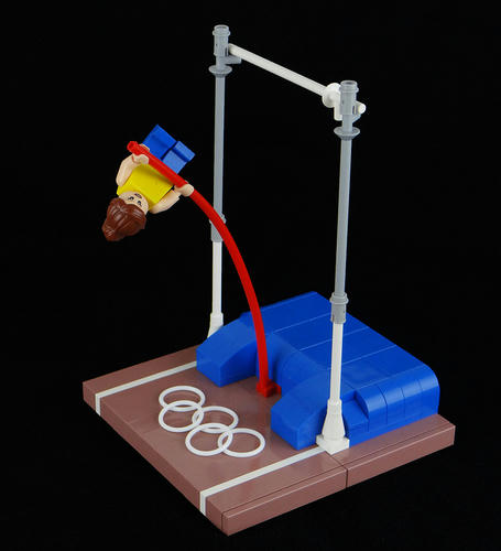 LEGOで棒高跳