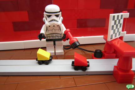 LEGOでスロットカー