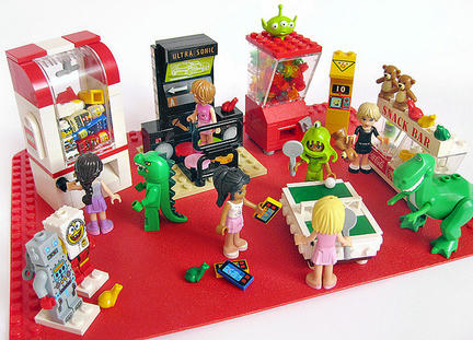 LEGOなゲームセンター