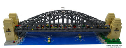 レゴのハーバーブリッジ