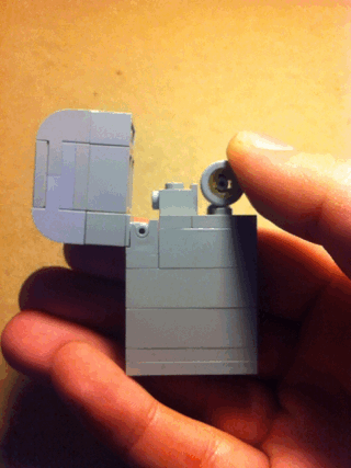 LEGOでZippoライター