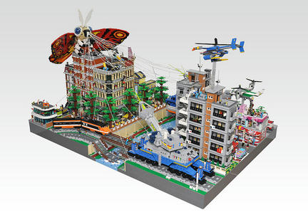 LEGOモスラ