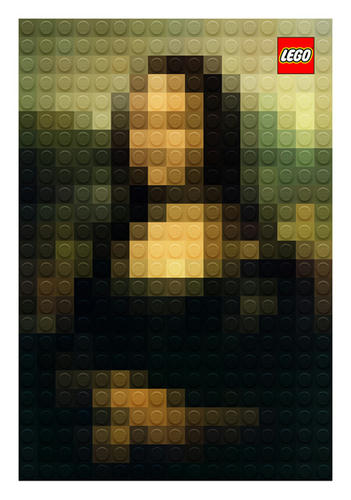 LEGOモナリザ