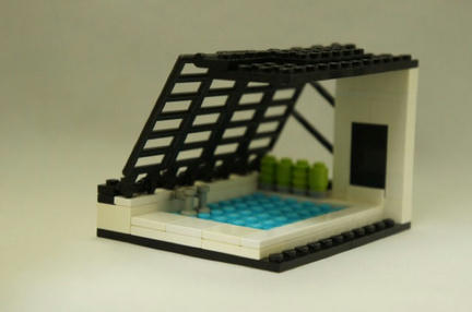 LEGOで作った某有名プール