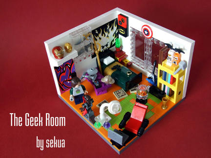 LEGOなオタク部屋