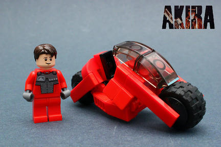 Lego金田と金田のバイク Legomemo