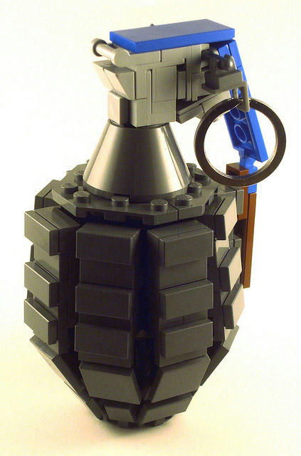 LEGO手榴弾