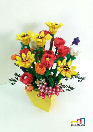 Legoの花束 Legomemo