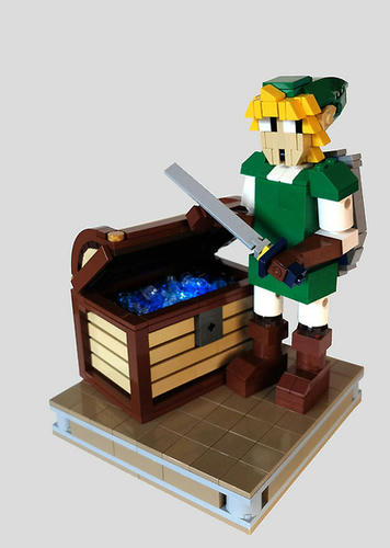 LEGOリンクと宝箱