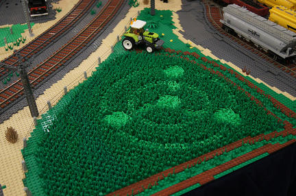 LEGOミステリーサークル