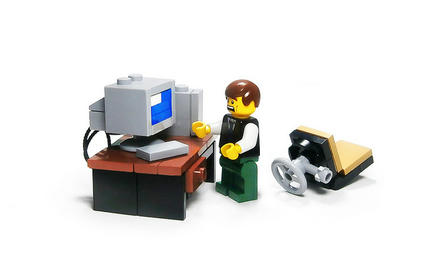 LEGOブルースクリーン