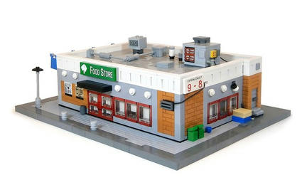 LEGO閉店後の食料品店