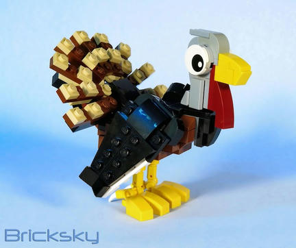 LEGO七面鳥