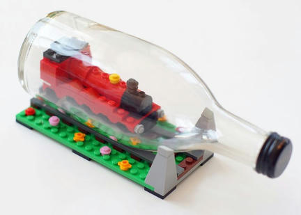 LEGOボトルトレイン