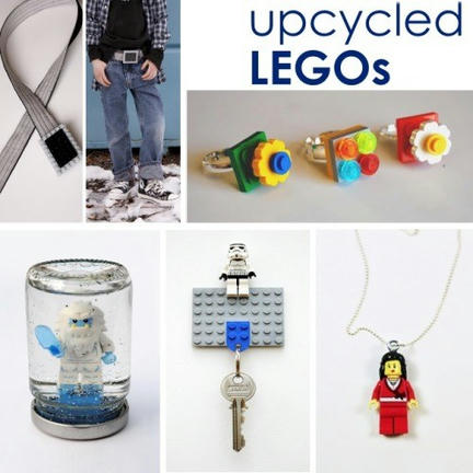 LEGOをアクセサリーや雑貨にアップサイクル