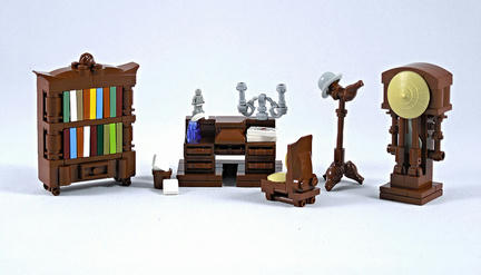 LEGOビクトリア様式の家具