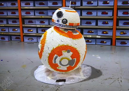 実物大LEGO BB-8