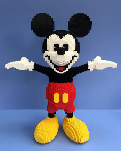 LEGO白ミッキー
