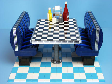 LEGOアメリカンなテーブル