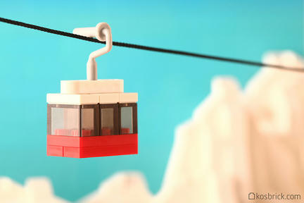 LEGOロープウェー
