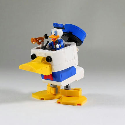 LEGOドナルドダックマシン