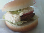 鹿肉バーガー