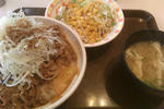 白髪ねぎ牛丼