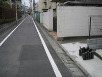 目白ハウス道路