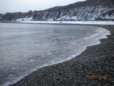 大平海岸波の状況