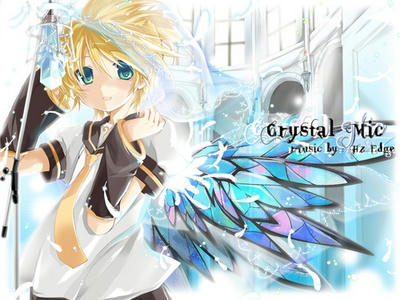 「crystal mic」の天使レン。