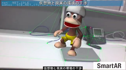 Sony ソニー が アプリ開発キットsmartar Sdk を 16年1月から販売開始 Augmented Reality Virtual Reality World 拡張現実と仮想現実の世界
