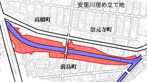 安里川埋立図